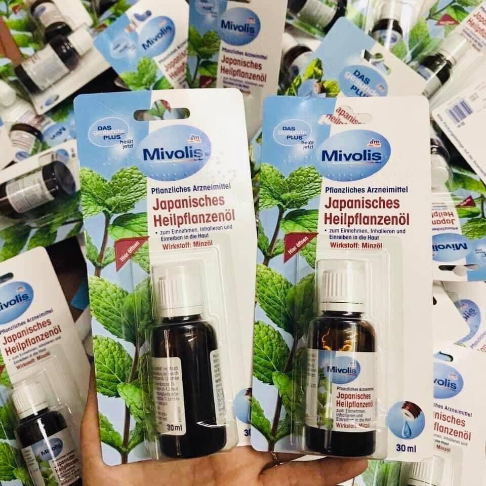 TINH DẦU BẠC HÀ MIVOLIS - 30ML date 9/2024