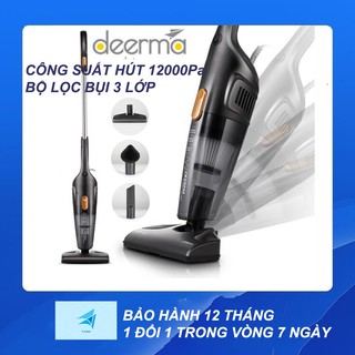 BH 12 tháng - Máy hút bụi cầm tay Deerma, máy hút bụi gia đình Xiaomi Deerma 115C công suất 600W