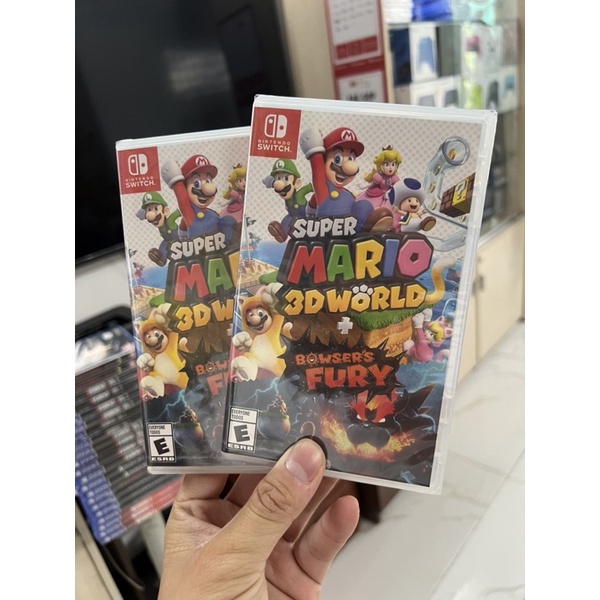 Băng chơi game Nintendo Switch : Mario 3D World + Bowser’s Fury