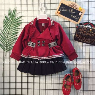 Áo khoác Peplume Gucci kids