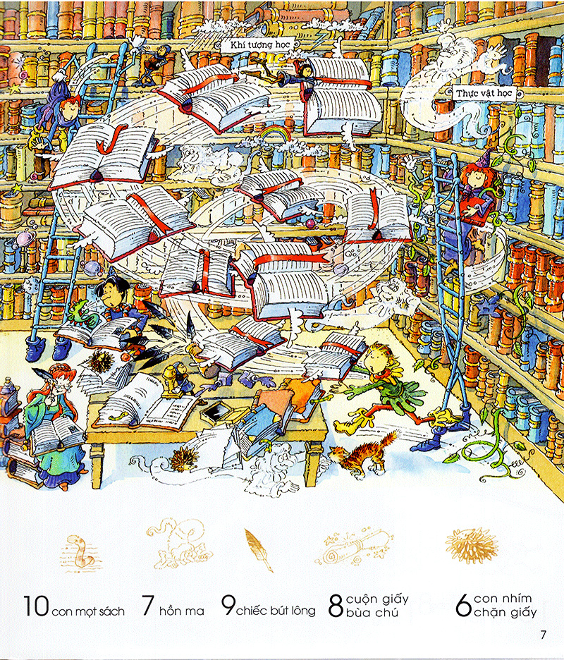 Sách 1001 Miếng Dán Hình Vui Nhộn - Phép Thuật Diệu Kỳ