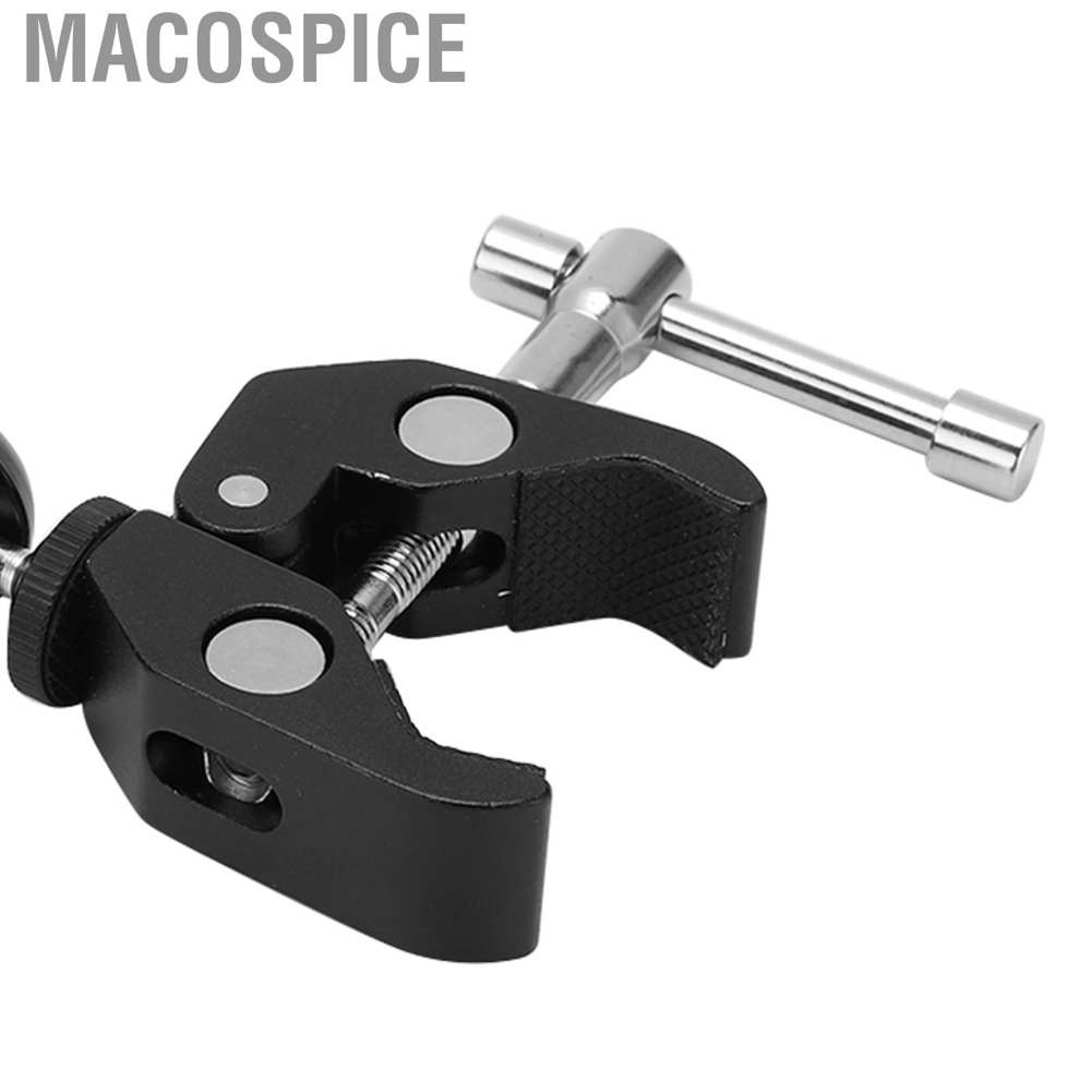 Kẹp đầu bi mini gắn máy ảnh Macospice với ốc vít 1/4 3/8 | BigBuy360 - bigbuy360.vn