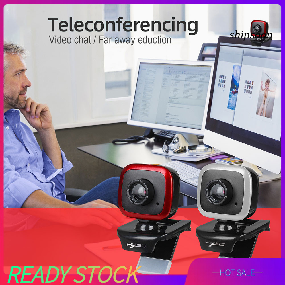 Webcam Cổng Usb Ssn - 480p Có Mic Cho Máy Tính