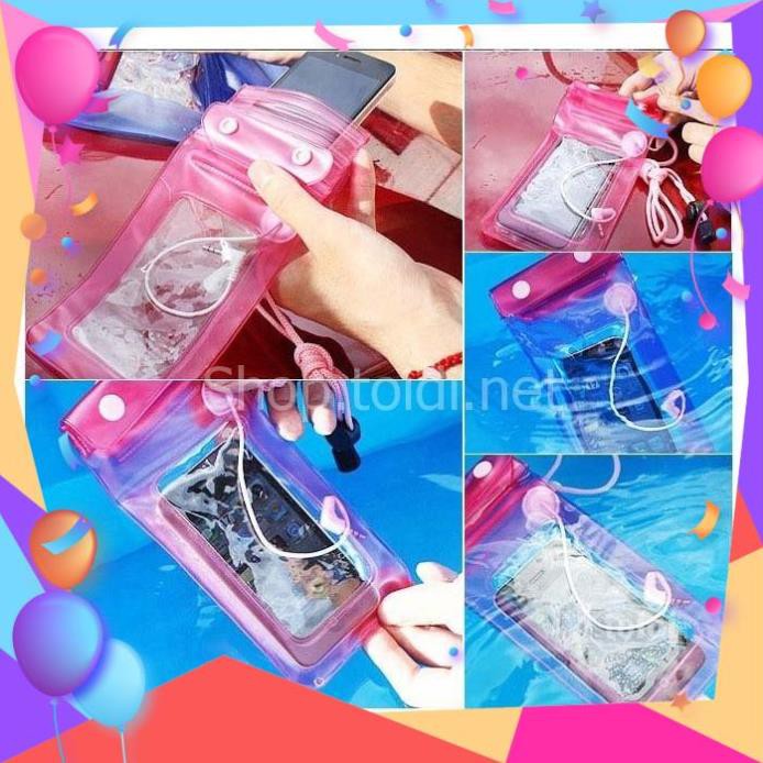 Túi đựng điện thoại Chụp hình dưới nước loại dày nhiều hình AH731