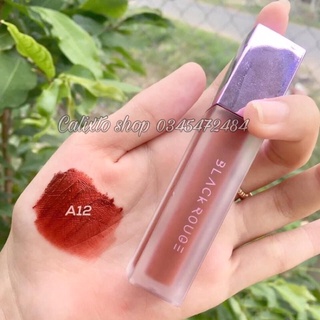 Son Black Rouge Air Fit Vetvet Tint Dashed Brown A12 – Đỏ Nâu