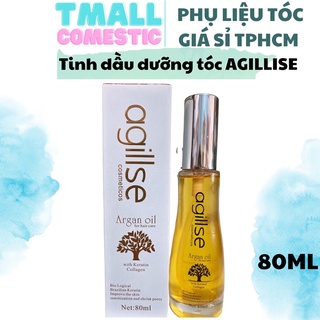 Tinh dầu dưỡng tóc Agillse Argan Oil siêu dưỡng phục hồi tóc 80ml 1hitcomestic