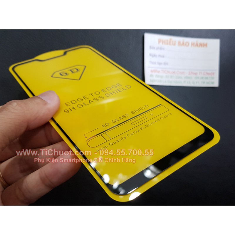 Kính cường lực Asus Zenfone MAX Pro M2 FULL màn, FULL KEO Silicon
