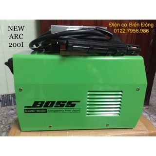 Máy hàn điện tử 🌈 FREESHIP🌈 Tặng bó 20 que hàn Máy Hàn điện tử Boss ARC-200I hàn sắt, tôn.. sản xuất và nhu cầu gia đình