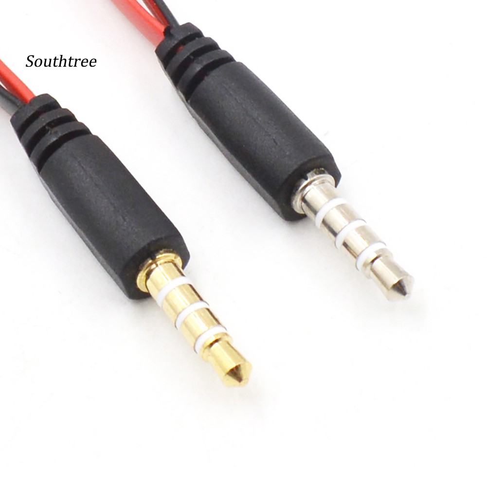 Dây Cáp Chia Cổng Âm Thanh 1 Đầu Đực Sang 2 Đầu Cái 3.5mm Cho Điện Thoại Laptop Pc