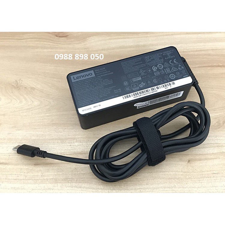 Sạc laptop Lenovo 65W chân USB-C bản gốc