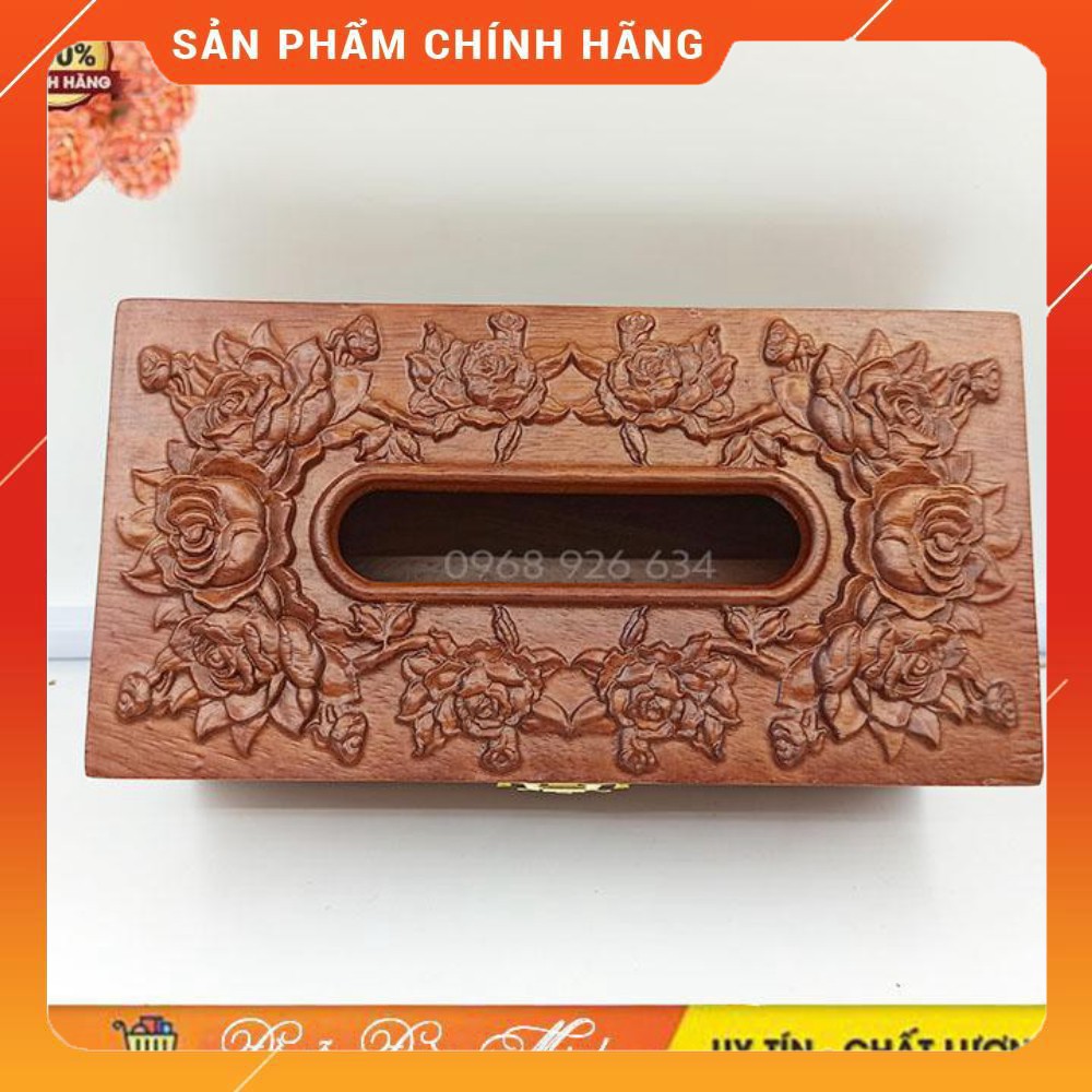 Hộp Đựng Giấy Ăn Gỗ Hương Sang Trọng FREESHIP Hộp giấy ăn tiện lợi cho mọi gia đình [Hot]