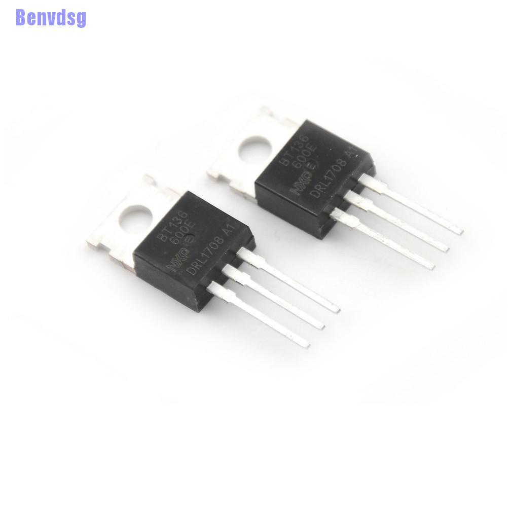 Bộ 10 Linh Kiện Điện Tử Bt136-600E Bt136-600 Bt136