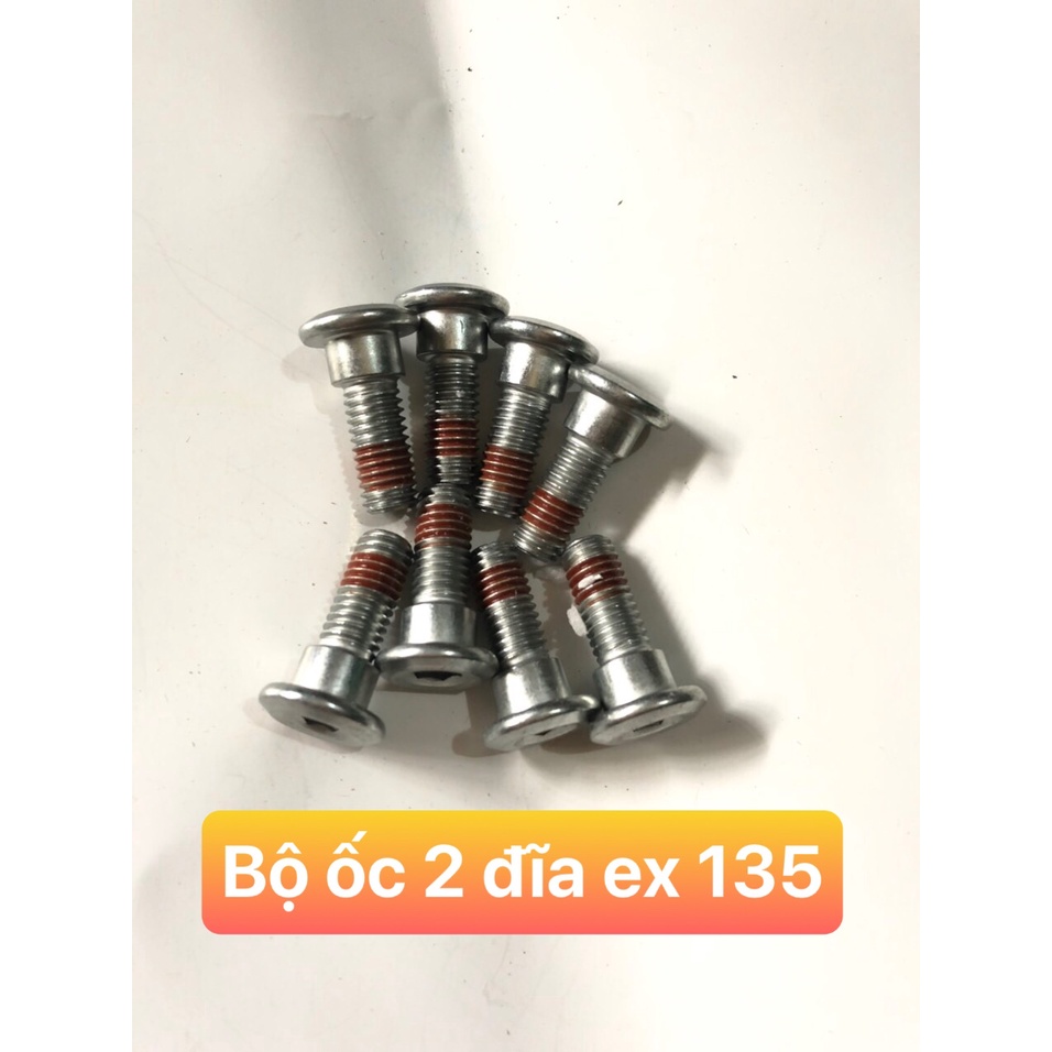 ỐC ĐĨA THẮNG ZIN 8 LI CHO TẤT CẢ CÁC DÒNG XE RÁP ZIN THEO XE KHÔNG CHẾ CHÁO,SẢN PHẨM CHÍNH HÃNG