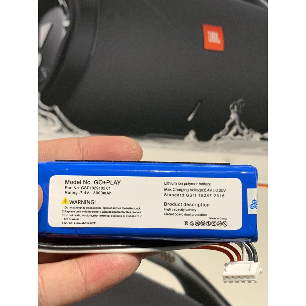 Pin Harman Kardon Go Play, Pin dùng thay thế cho loa HK Go Play chính hãng. Pin dung lượng chuẩn.