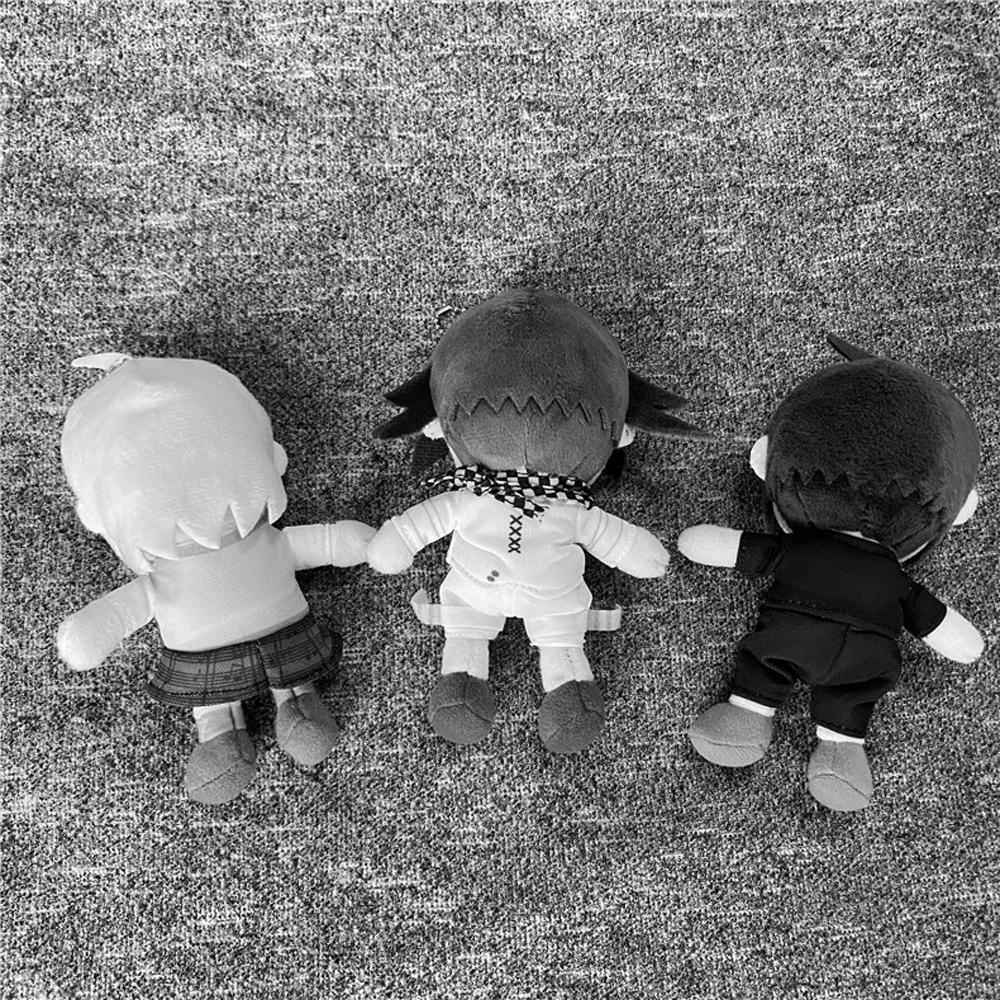 Lilyes Danganronpa Móc Khóa Búp Bê Nhồi Bông 15cm Saihara Shuuichi Nagito Komaeda Akamatsu Kaiede