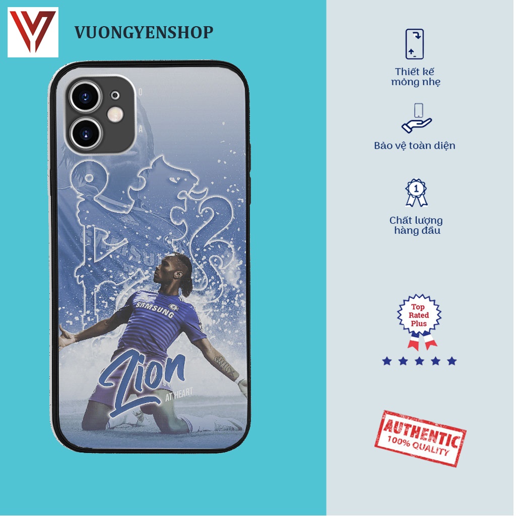 Ốp cầu thủ Drogba voi rừng Châu Phi cho IPHONE và SAMSUNG  FOO20210177