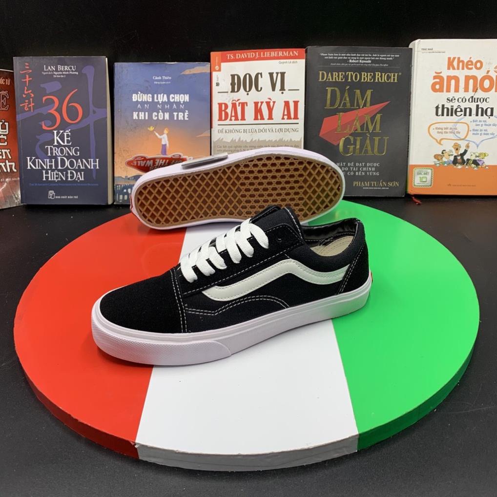 GIÀY THỂ THAO HỌC SINH NAM NỮ -  VAN. VAULT ĐẾ TRẮNG, MŨI VÀ GÓT DA LỘN, full sz | BigBuy360 - bigbuy360.vn