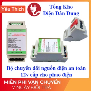 Rơ le an toàn cho phao điện, phao điện 12v, rơ le an toàn phao điện chính hãng stc electric