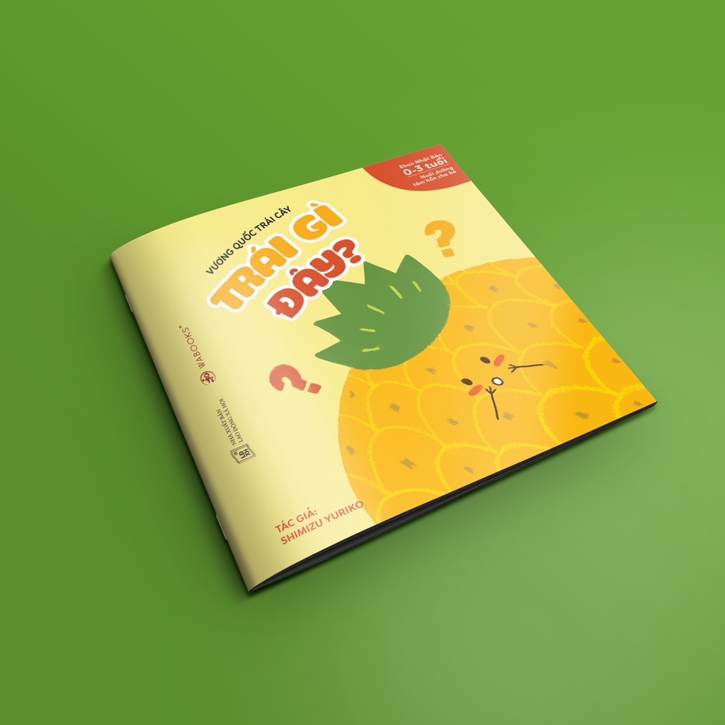 Sách Ehon - Vương Quốc Trái Cây - Trái Gì Đây?