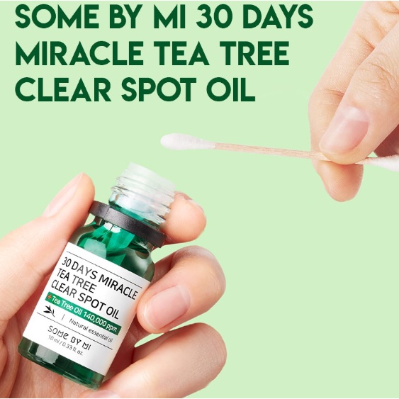 Tinh Dầu Tràm Trà Chấm Mụn Some By Mi 30 Days Miracle Tea Tree Clear Spot Oil 10ml