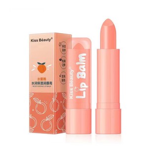 SON Dưỡng Đào có vỏ hộp MOISTURIZING LIP BALM KISSBEAUTY