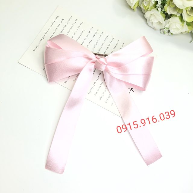 Kẹp Nơ Tiểu Thư, Kẹp Tóc Nơ Ruy Băng, Kẹp Nơ