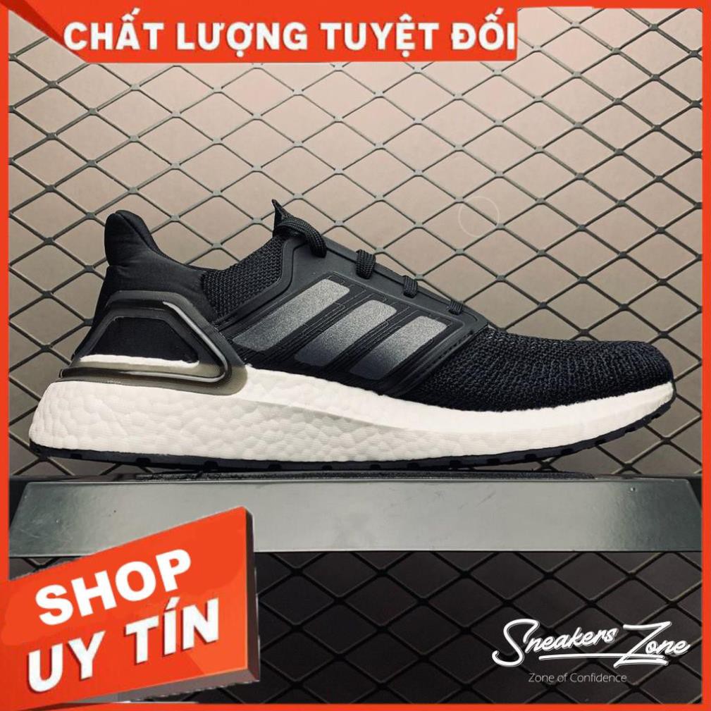 (FREE SHIP + HỘP + QUÀ) Giày thể thao Ultra Boost 6.0 Đen đế trắng 2020 siêu đẹp cho nam và nữ | BigBuy360 - bigbuy360.vn