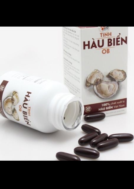 Combo2hộp Tinh chất Hàu Biển OB tăng cường sinh lý nam