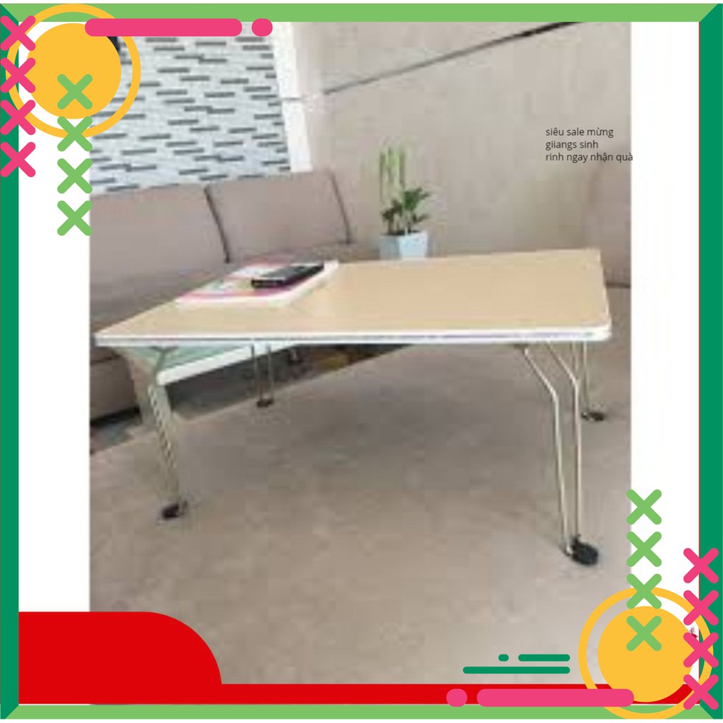 bàn gấp 50*70 chân to vàng -free ship theo tiêu chuẩn shope | BigBuy360 - bigbuy360.vn
