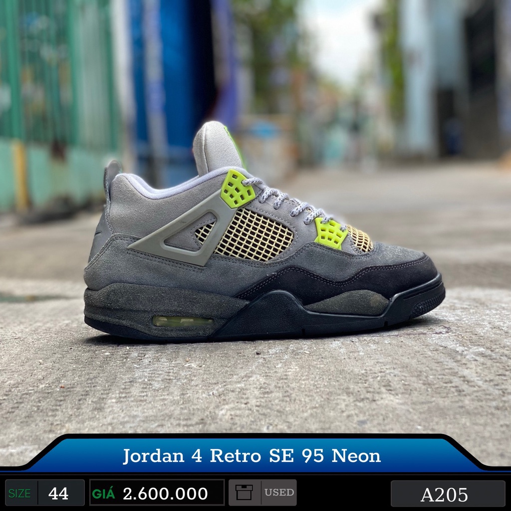 Giày Cũ JORDAN 4 RETRO SE 95 Size 44 2hand chính hãng cam kết real trọn đời - Giày Cũ Sài Gòn