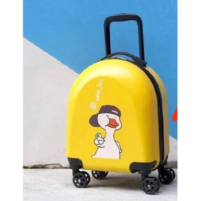 VALI SIZE 18 INCH IN HÌNH KHỦNG LONG BÉ TRAI BÉ GÁI MẪU MỚI NHẤT BÁNH XE XOAY 360 ĐỘ