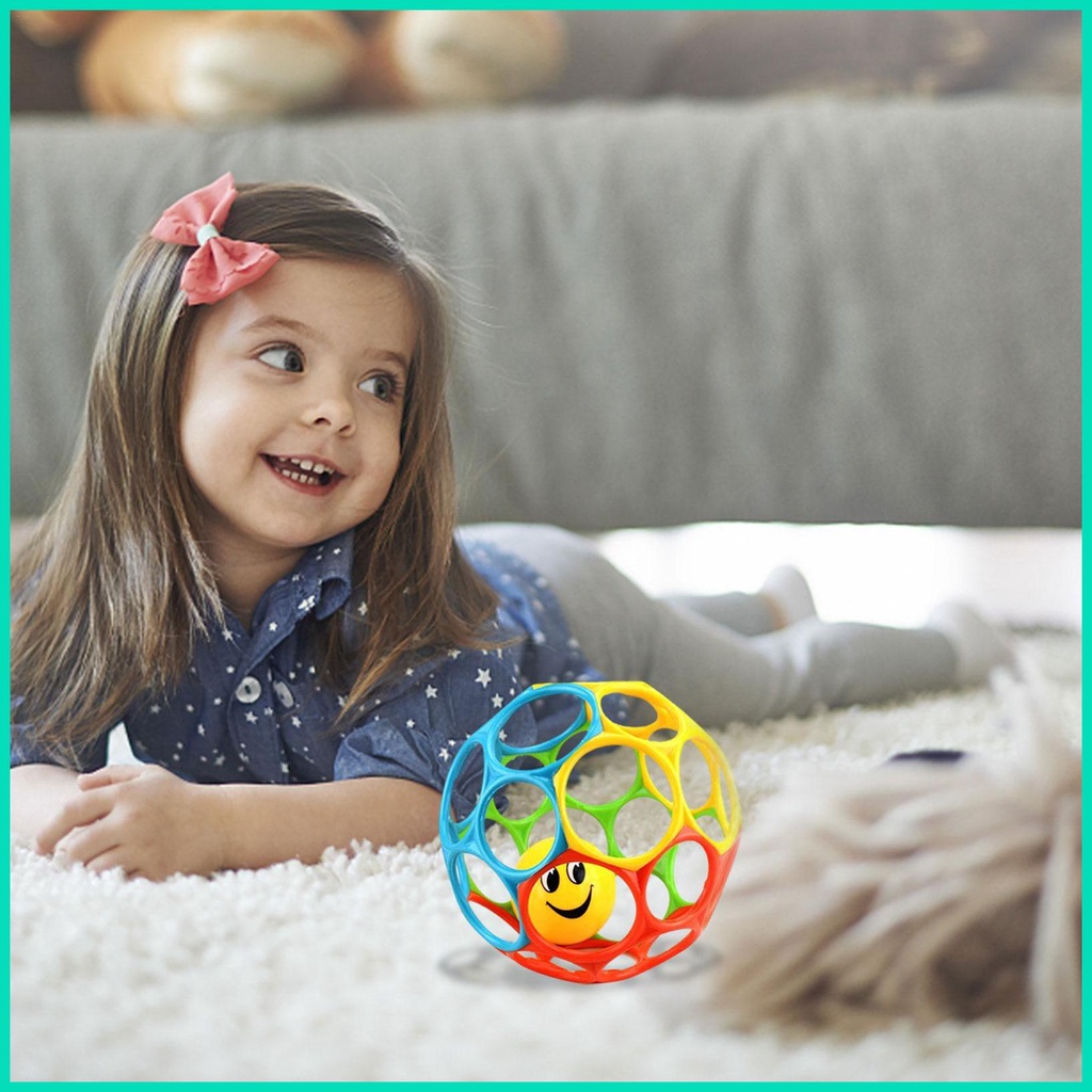 Bóng Có Lỗ Đồ Chơi Phát Ra Âm Thanh Giáo Dục Sớm Cho Bé Hơn Ba Tháng