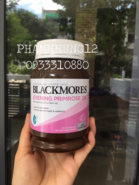 Tinh Dầu Hoa Anh Thảo Blackmores (190 viên). | BigBuy360 - bigbuy360.vn