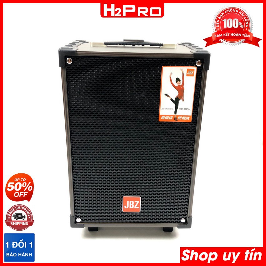 Loa kéo karaoke JBZ 107 bass 25 nhỏ gọn, hát hay-loa kẹo kéo giá rẻ ( tặng 2 micro và 4 pin )