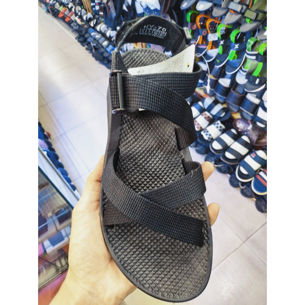 Giày Quai Hậu Sandal VENTO Quai Chéo Nam Mẫu NV70 Shop Kim Long bảo hành 12 tháng