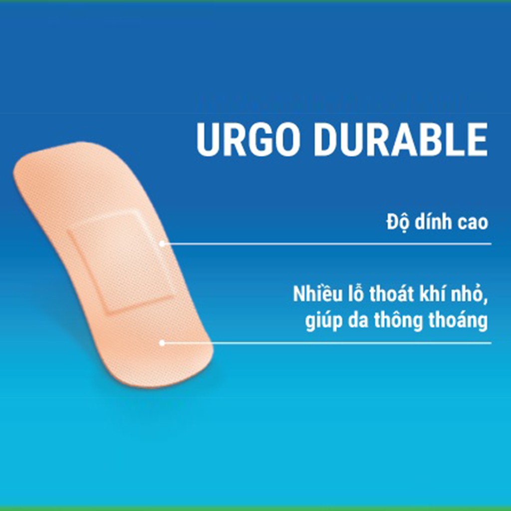 Urgo Durable - Miếng nhỏ ( Hộp 102 miếng )