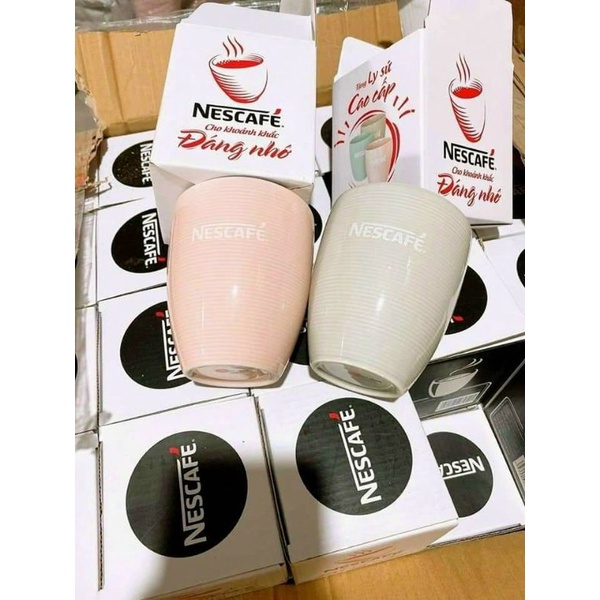 Combo 3 Ly sứ Dong Hwa, hàng khuyến mãi Nescafe.- Nhìn đẹp mê ly cả nhà ơi.- Quy cách 1 hộp 1 ly49k/ 3 ly