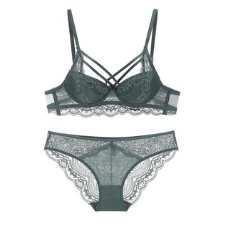 Đồ lót nữ giá rẻ 🍍FREE SHIP🍍 Bộ Đồ Lót Có Gọng Nâng Ngực Ren Lưới Sexy 2020