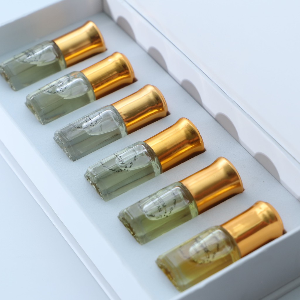 SET TINH DẦU DUBAI NỮ BỘ 6 MÙI