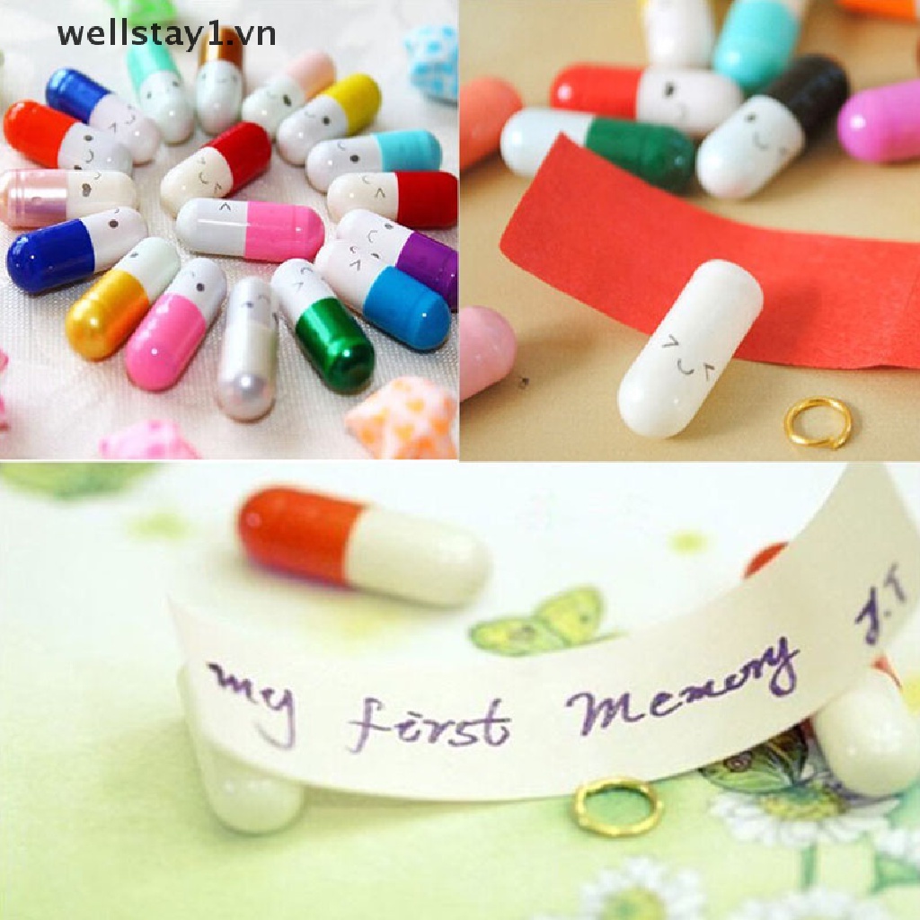50 Viên Thuốc Con Nhộng Tình Bạn Dễ Thương Trong Một Hộp Thuốc Tình Bạn Tình Yêu