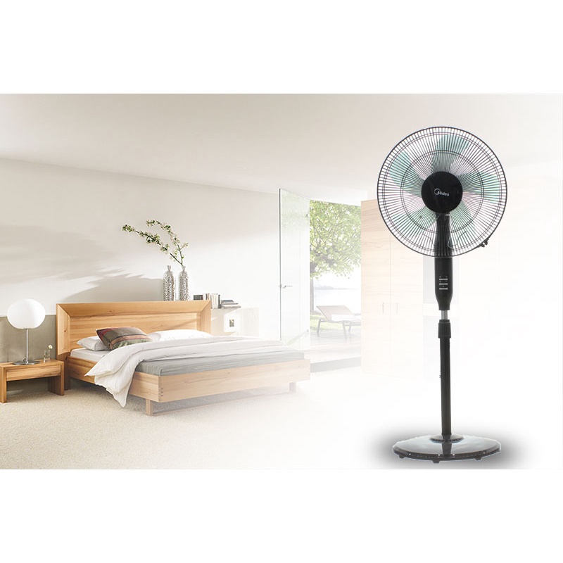 (HÀNG CHÍNH HÃNG)Quạt cây đứng Midea có điều khiển từ xa  FS40-15QR. BẢO HÀNH 112 THÁNG