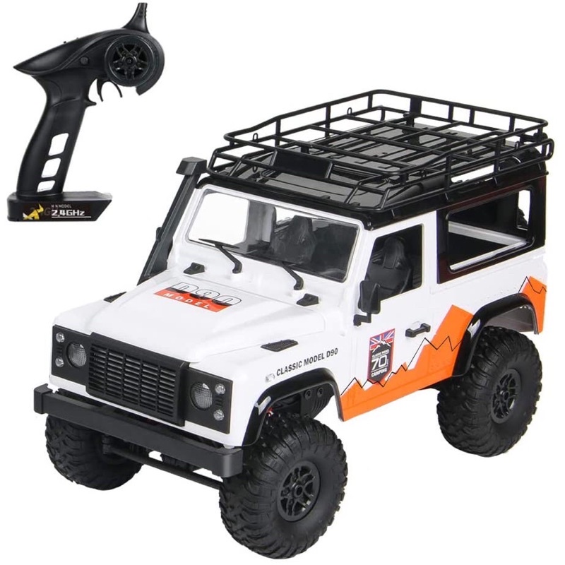 Xe Jeep địa hình điều khiển từ xa MN 99 d90 tỷ lệ 1/12, hai cầu, bánh răng kim loại