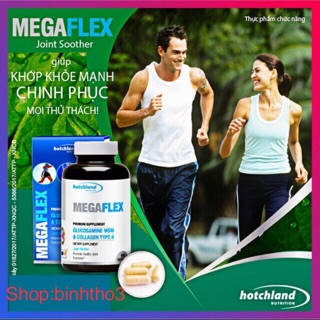Megaflex Joint Soother (USA)(hàng CH)(bổ sung các chất tăng dịch khớp,khô khớp, thoái khớp,giãn dây chằng,bong gân