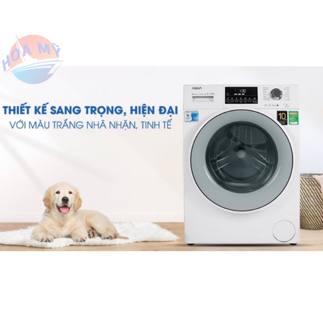 Máy giặt AQUA Inverter 8,5kg AQD-D850E