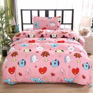BỘ CHĂN GA GỐI BT21 BTS