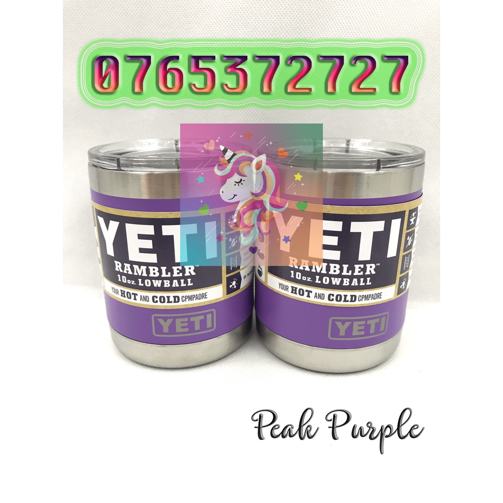 Ly giữ nhiệt Yeti xuất dư 10 Oz - 300 ml