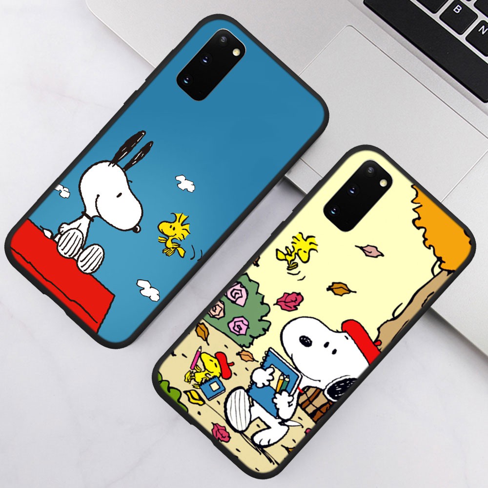 Ốp điện thoại hoạt hình Snoopy 40SA cho Samsung Galaxy J4 J5 J6 J7 Duo Plus Prime Core Pro J8