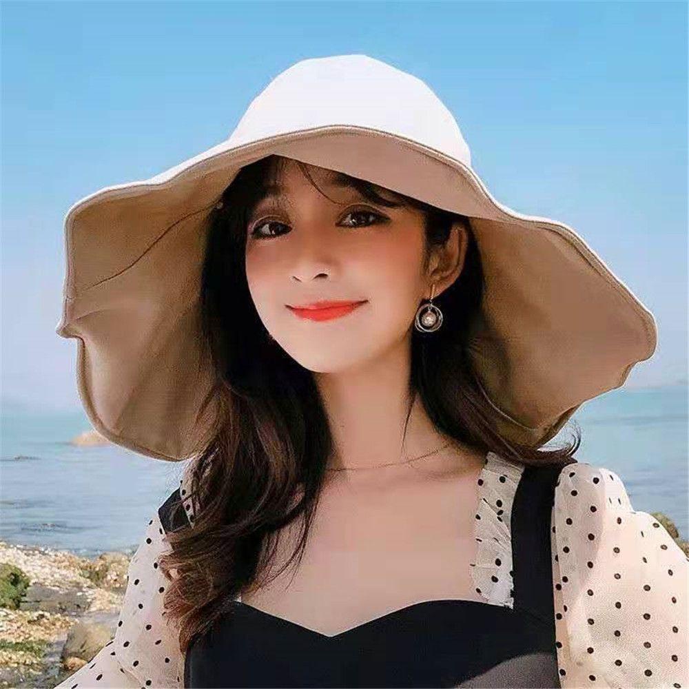 Nón Tai Bèo Chống Tia UV Gấp Gọn Thời Trang Xuân Hè