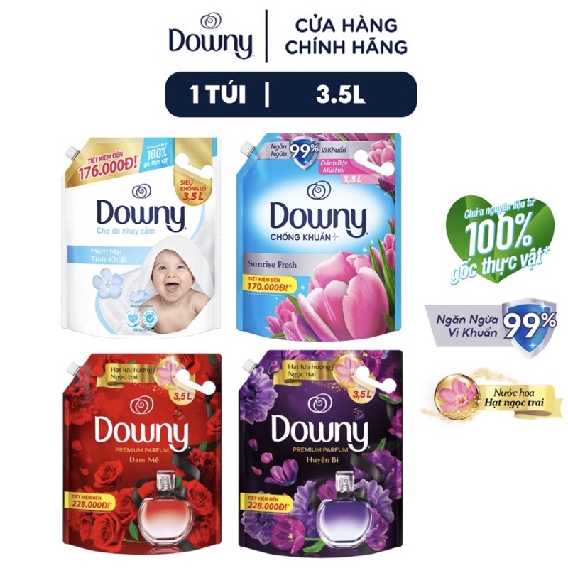 NƯỚC XẢ VẢI DOWNY 3lit5