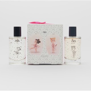 NƯỚC HOA BÉ GÁI ZARA - SET 2 CHAI CLEO & TIZ 50ml
